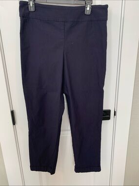 Tribal Dark Navy Pull-On Pants
